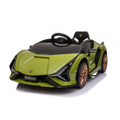 Elektrická autíčko Lamborghini SIAN - zelené